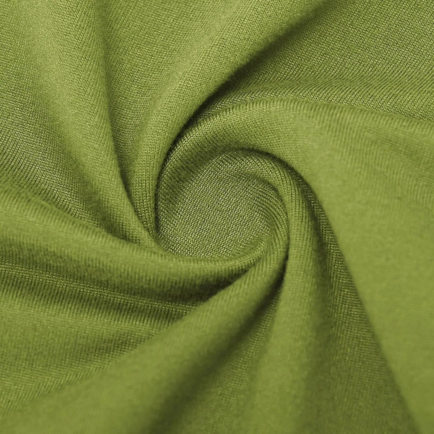 Леггинсы капри для девочек, Cotton Stretchy, Green — фото 4