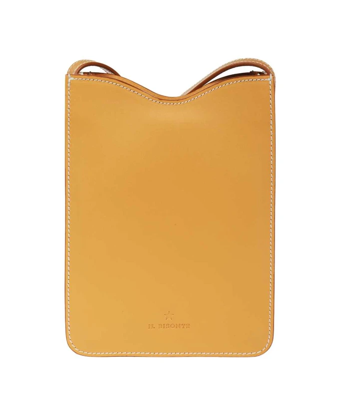 

Стильная кожаная сумка через плечо Il Bisonte, коричневый