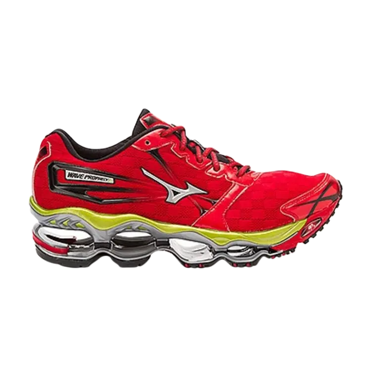 

Кроссовки Mizuno Wave Prophecy 2, красный, Красный;серый, Кроссовки Mizuno Wave Prophecy 2, красный