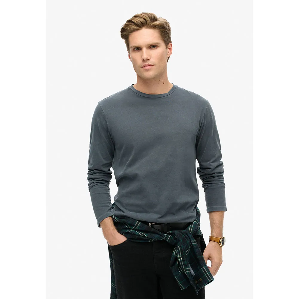 

Лонгслив Superdry Classic Essential, серый