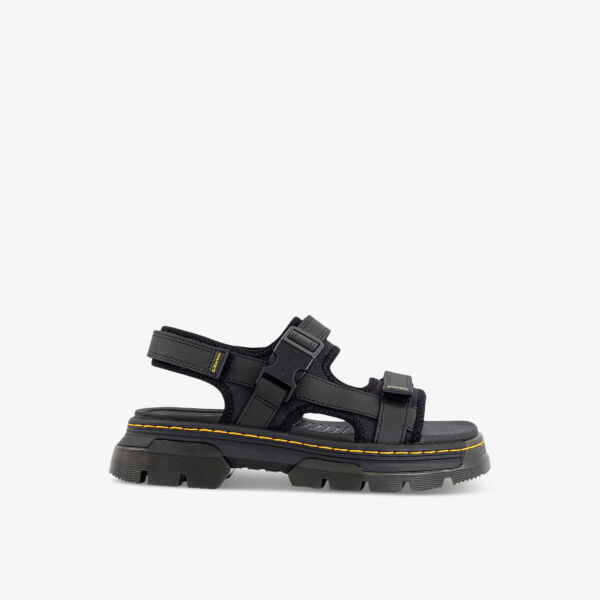

Босоножки forster из плетеной ткани с контрастной строчкой Dr. Martens, черный