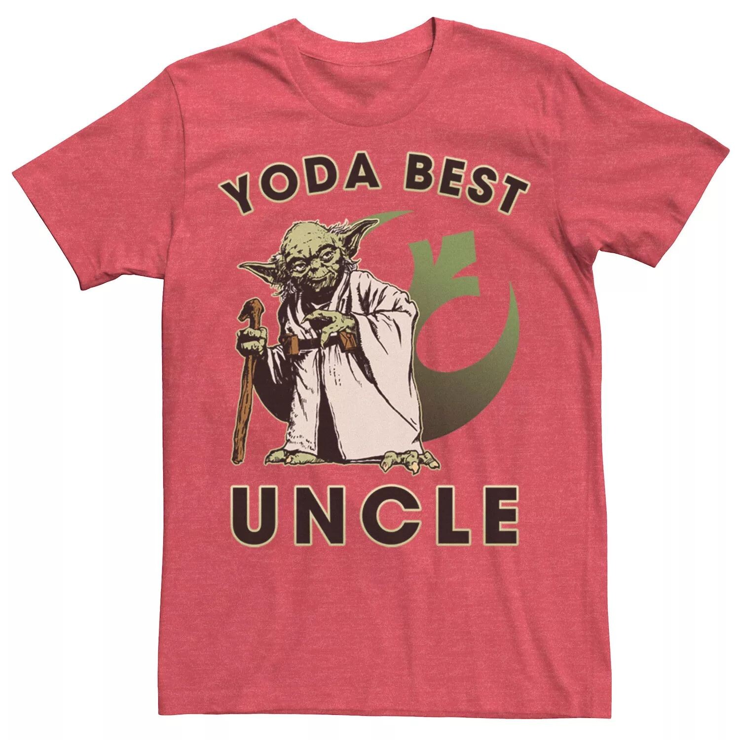 

Мужская футболка с логотипом Yoda Best Uncle Rebel Star Wars