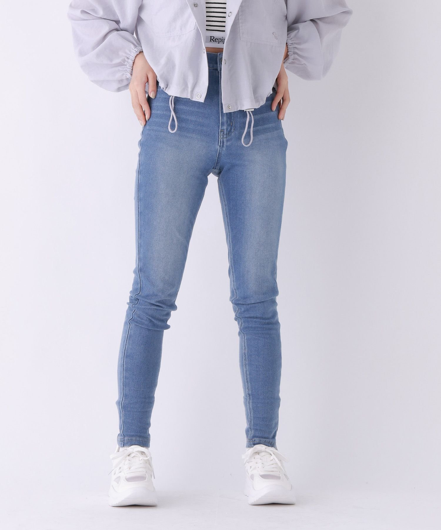Затягивающие узкие штаны Repipi armario, Light Blue 82
