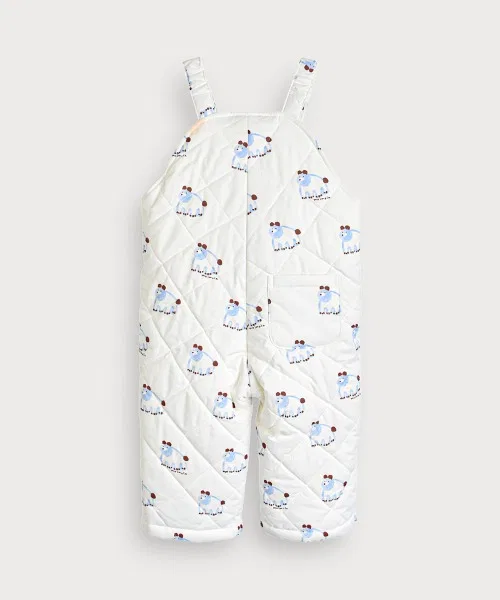 Комбинезон-ползунки Big Bear Padded Jump Suit moimoln белый — фото 2