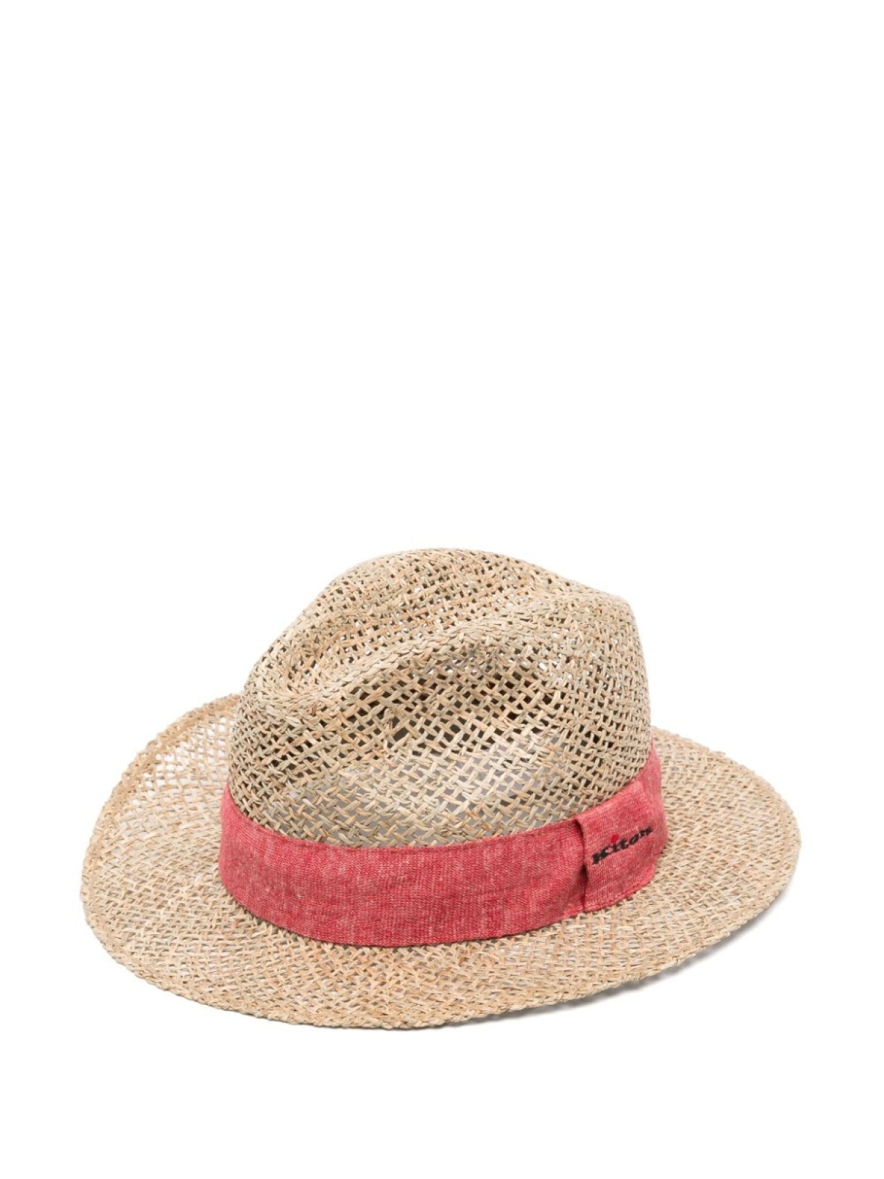 

Kiton соломенная шляпа, нейтральный цвет