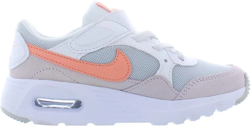 Детские гимнастические кроссовки Nike Air Max SC, белый/черный — фото 3