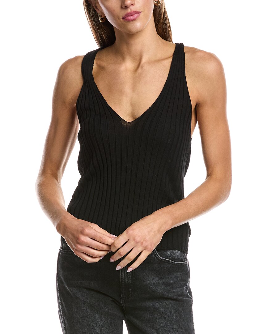 

Айро Ломаси шерстяной топ IRO, черный