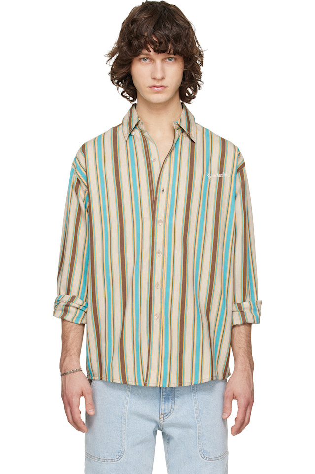 

Sanderlak Бежевая рубашка оверсайз