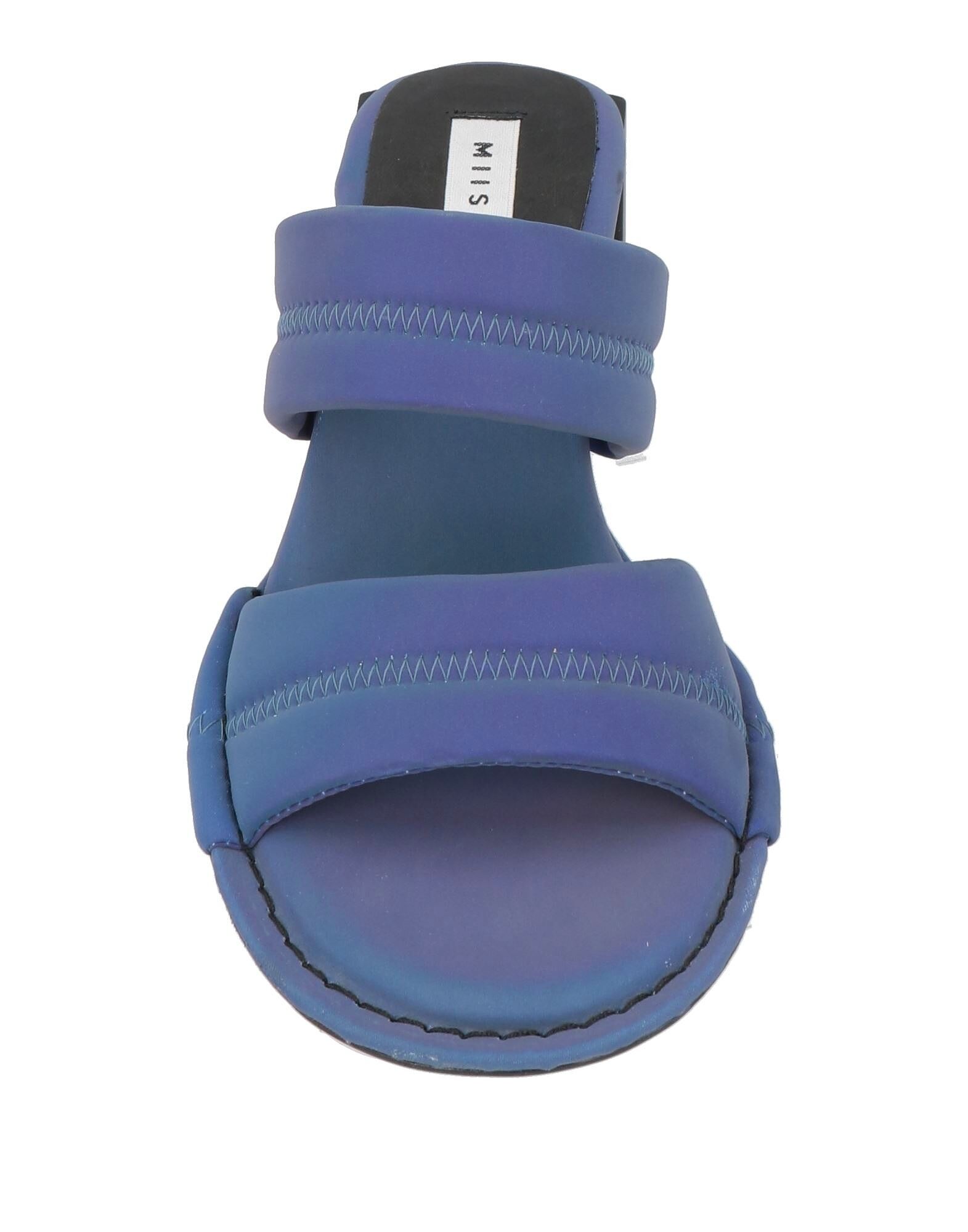 Сандалии Yvonne Purple Reflective Sandals Miista, темно-синий — фото 4