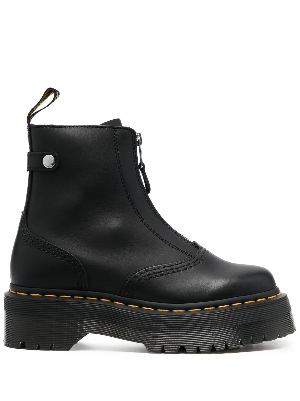 

Мужские ботинки Dr. Martens Jetta с молнией на платформе, черный