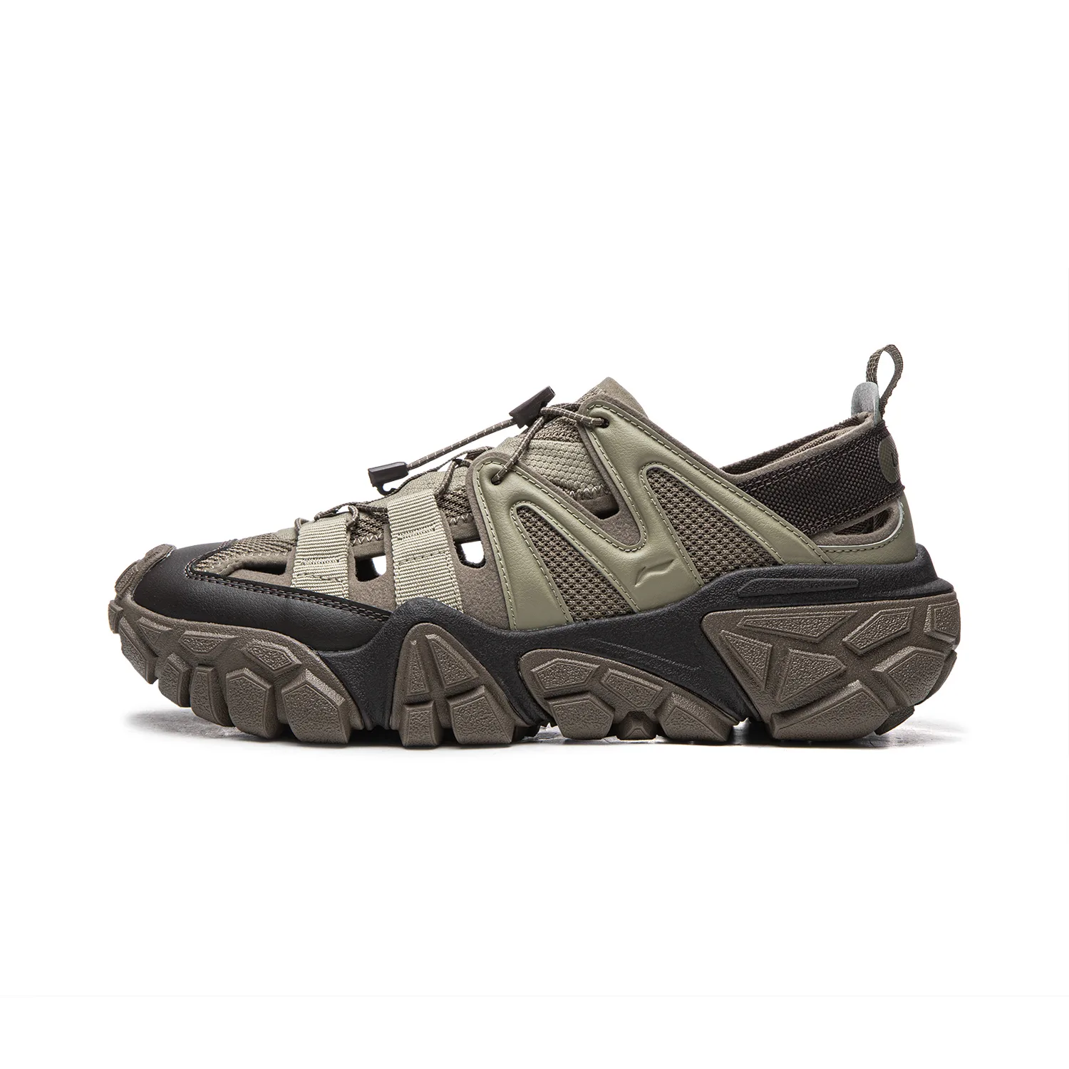 Li-Ning Sand Dune River треккинговые кроссовки мужские Gray
