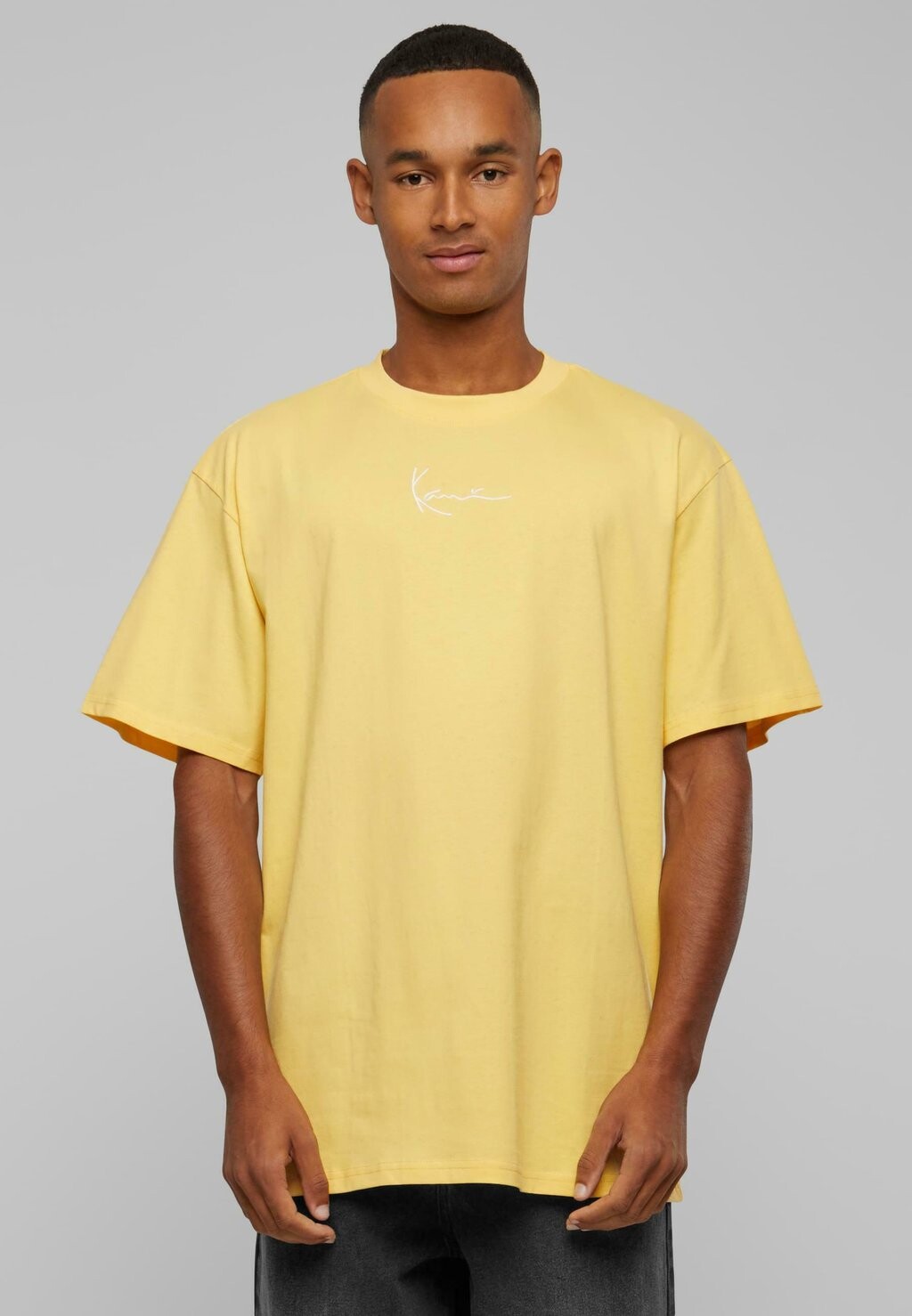 

Футболка базовая Signature Essential Tee Karl Kani, желтая