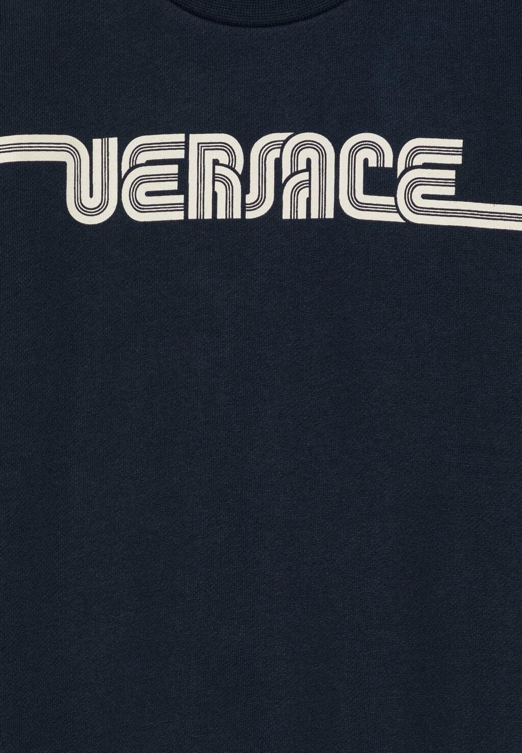 

Свитер Stampa Logo Unisex Versace, синий