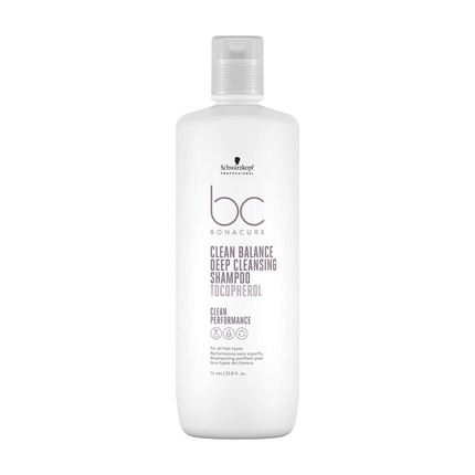 

Bc Bonacure Clean Balance Глубоко очищающий шампунь 1000 мл, Schwarzkopf