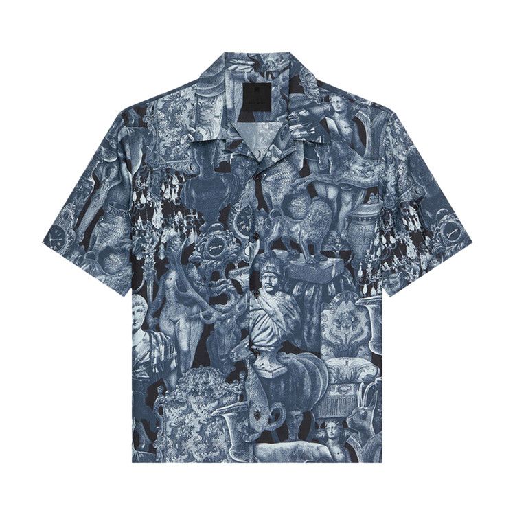 

Рубашка Givenchy New Bowling Shirt, Black/Navy