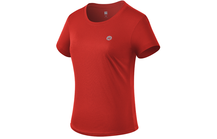 

BMAI Футболка для бега женская темно-красная