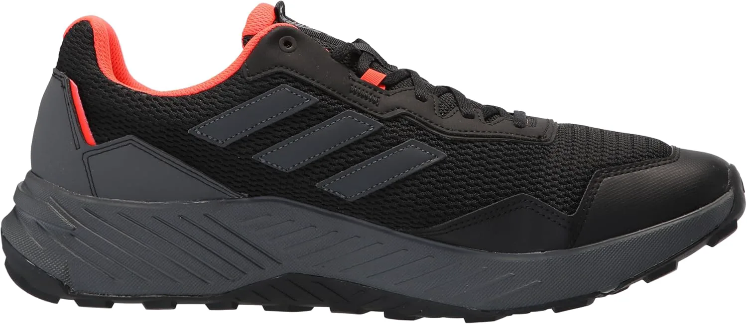 Мужские кроссовки Adidas Tracefinder для трейлраннинга, черный/серый/красный — фото 4