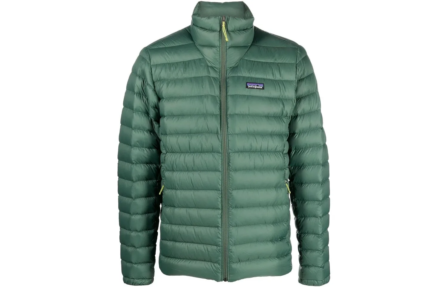 Утепленная куртка на молнии Patagonia, зеленый