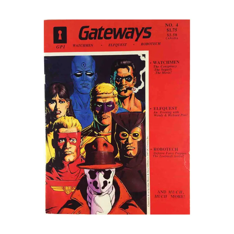 

Журнал #4 "Watchmen, Elfquest, Robotech", Gateways Magazine