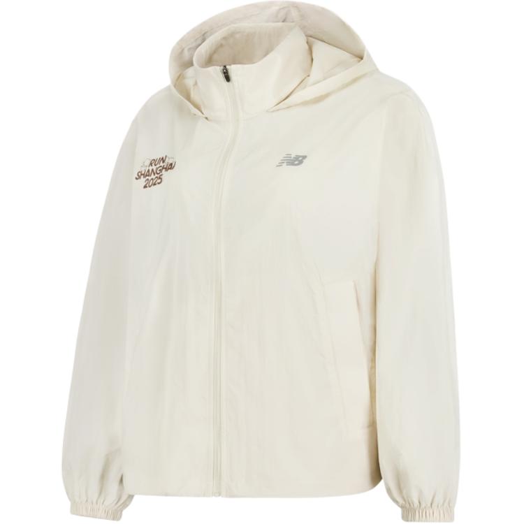 

New Balance Куртка женская экрю, Ecru/LIN