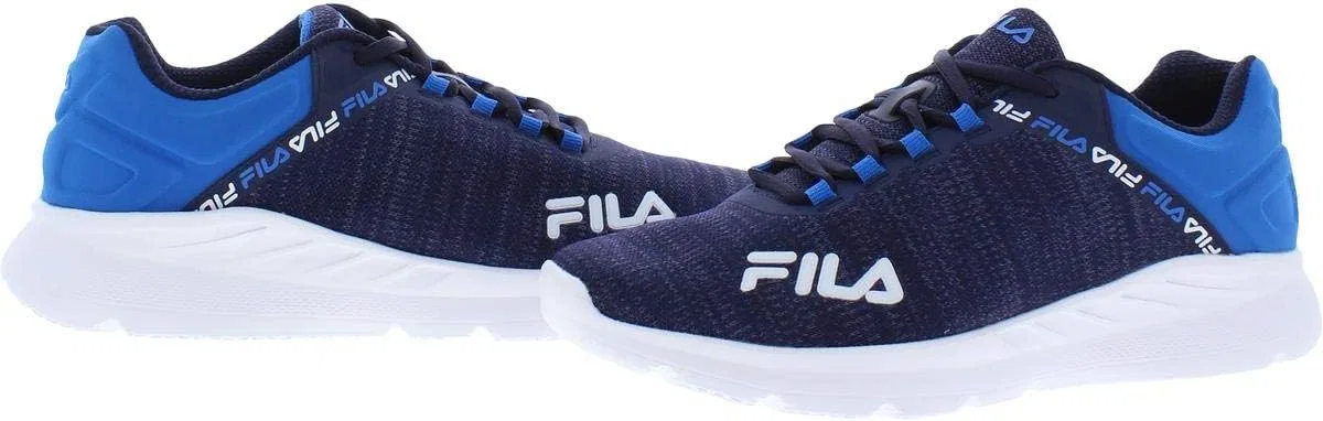 Кроссовки Fila Herren Memory Electraxis 20 Mesh Fitness-Laufschuhe, Marineblau, Navy Blue Electric Blue White — фото 2