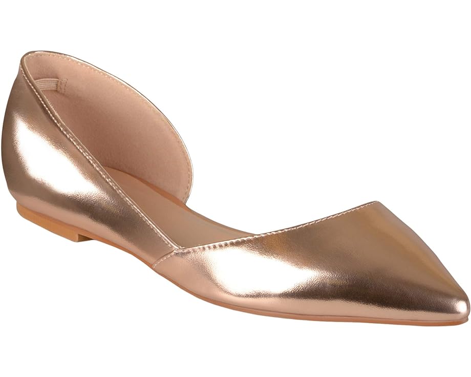 

Туфли на плоской подошве Journee Collection Cortni Flat, цвет Rose Gold