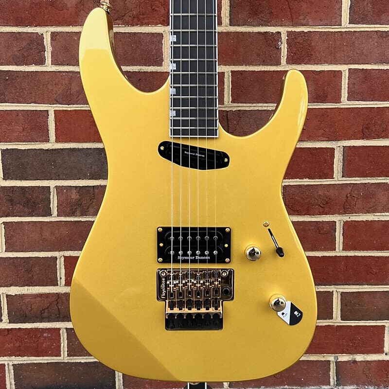 

Электрогитара ESP LTD Mirage Deluxe '87, Metallic Gold, Seymour Duncan Pickups, Floyd Rose Bridge