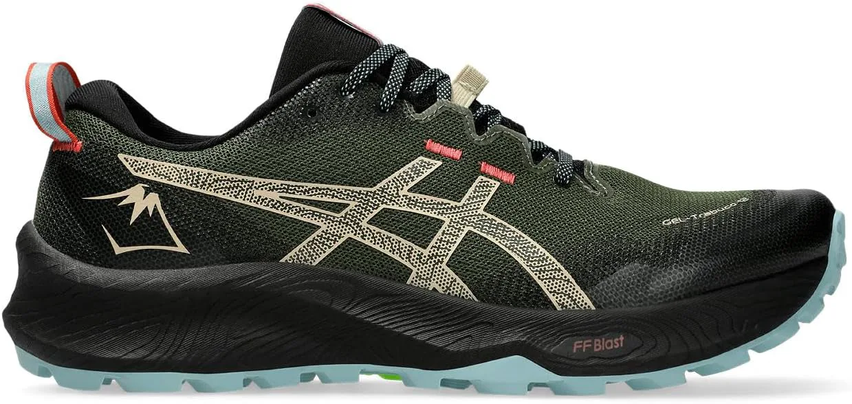 Мужские кроссовки для бега ASICS Gel-Trabuco 12, зеленый — фото 4