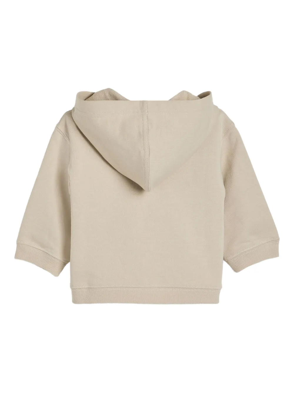 Толстовка Baby Bernie из французского трикотажа Brunello Cucinelli Kids, нейтральный — фото 3
