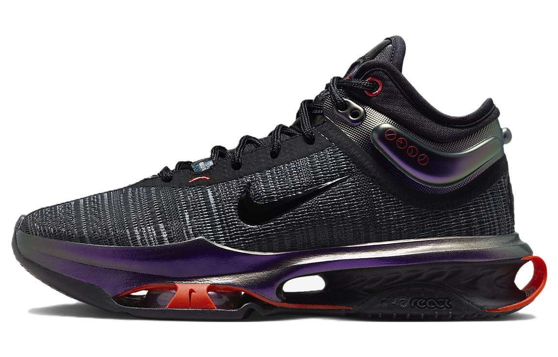

Nike Air Zoom G.T. Мужские баскетбольные кроссовки Jump 2, Черный/Фиолетовый