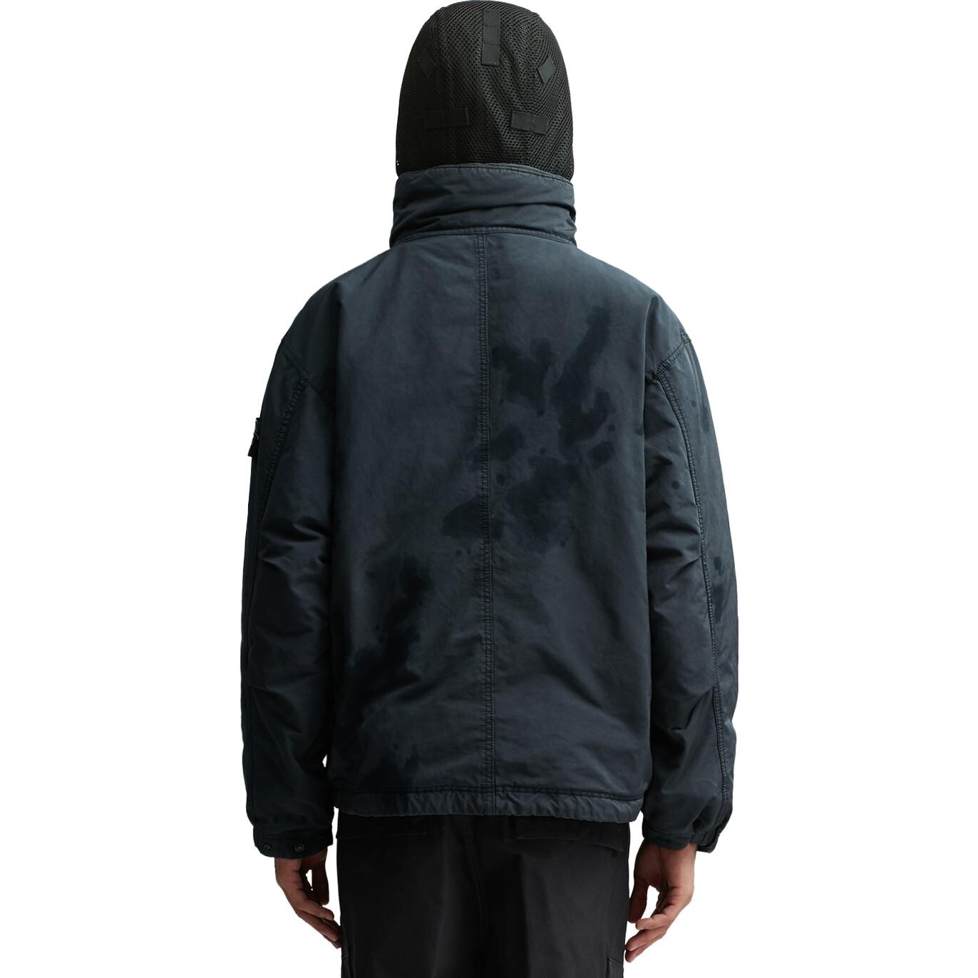 Пуховик унисекс дымчато-серый Stone Island, серый — фото 4