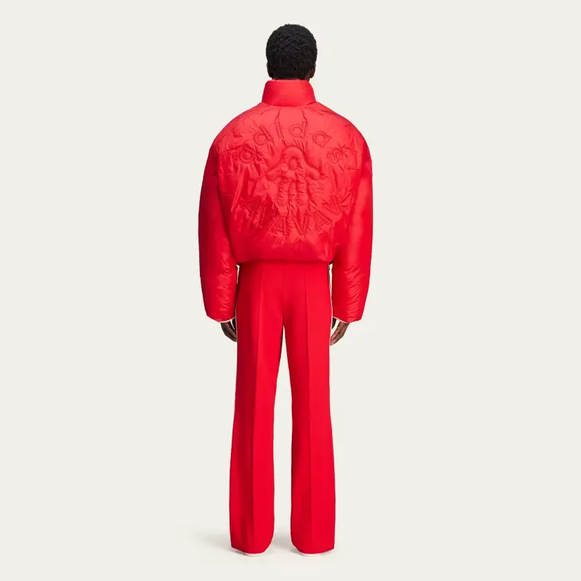 Пуховик Adidas X Avavav Adidas Originals, красный — фото 4