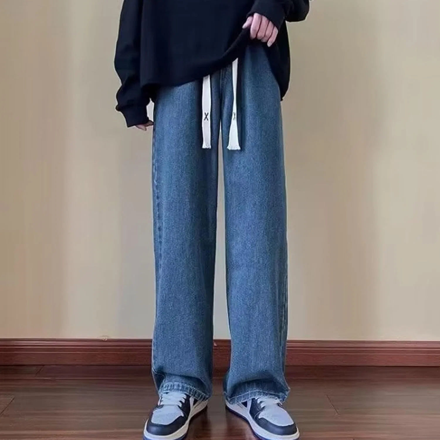 Джинсы свободные Hip Hop Jean, синий — фото 2