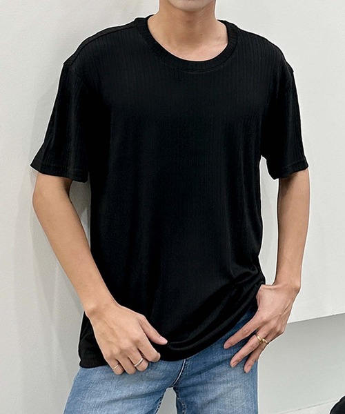 

Мужская футболка свободного кроя Aimoha, черный