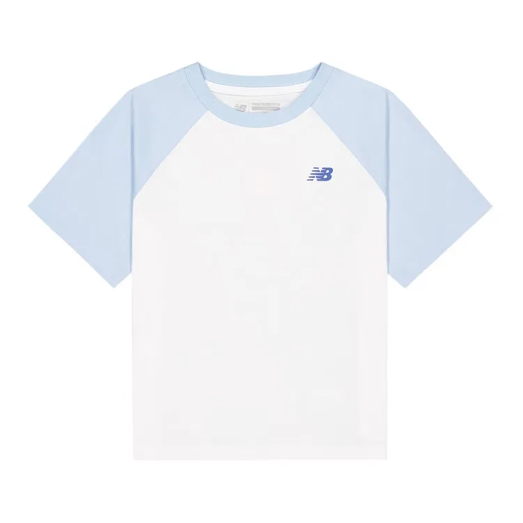 Детская футболка с круглым вырезом New Balance, BL