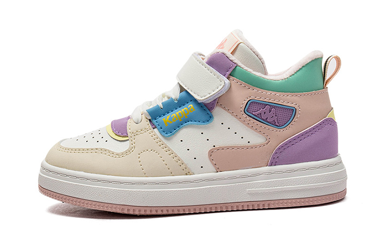 

Детская обувь для скейтбординга KAPPA KIDS, Beige, White, Pink Fleece-Lined
