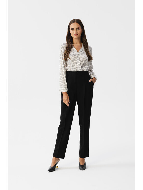 

Брюки из ткани modern fit Stylove, черный