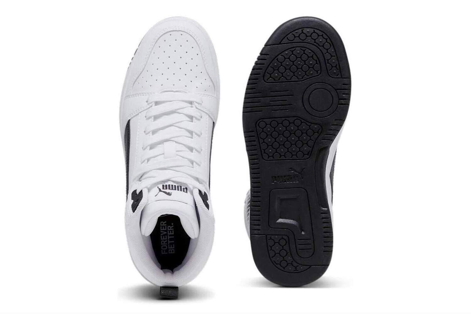 Кроссовки Rebound v6 на шнуровке Puma, белый — фото 2