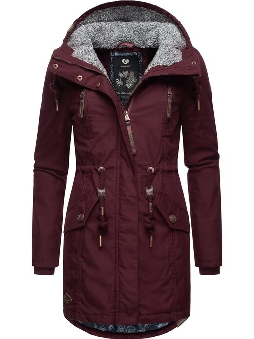 

Элси зимнее пальто Ragwear, красный