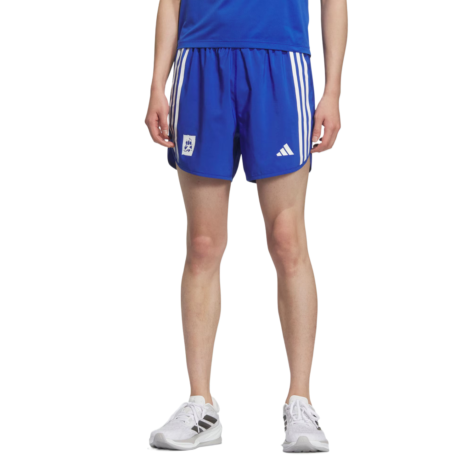 Adidas ClimacoolMARATHON спортивные шорты мужские royal blue — фото 2