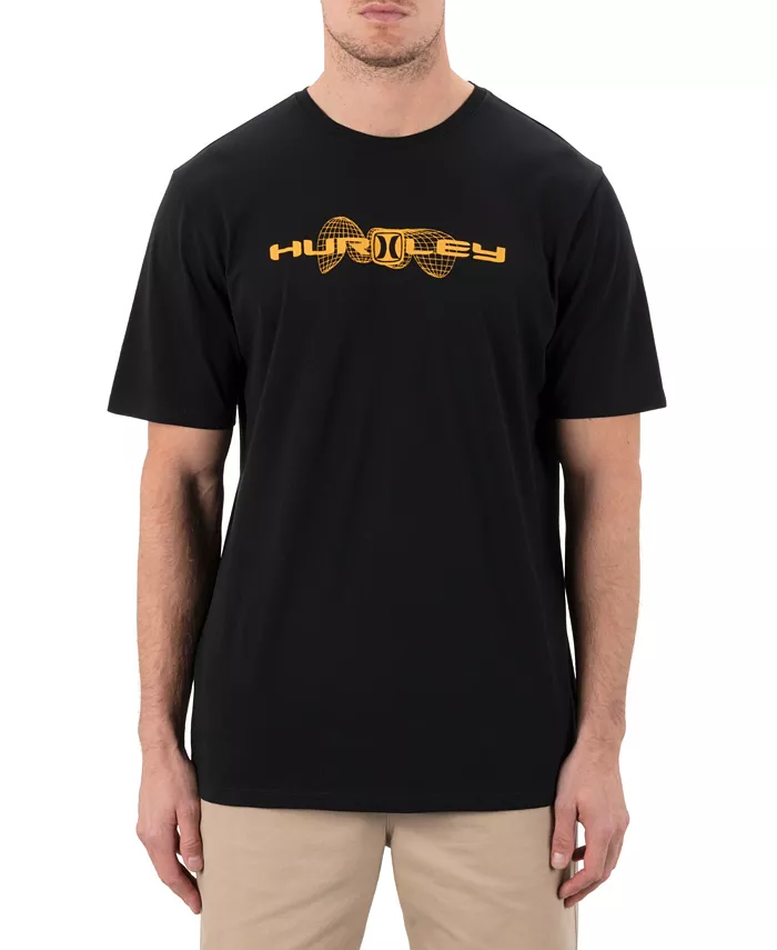 

Мужская футболка с коротким рукавом The Globe Hurley, черный