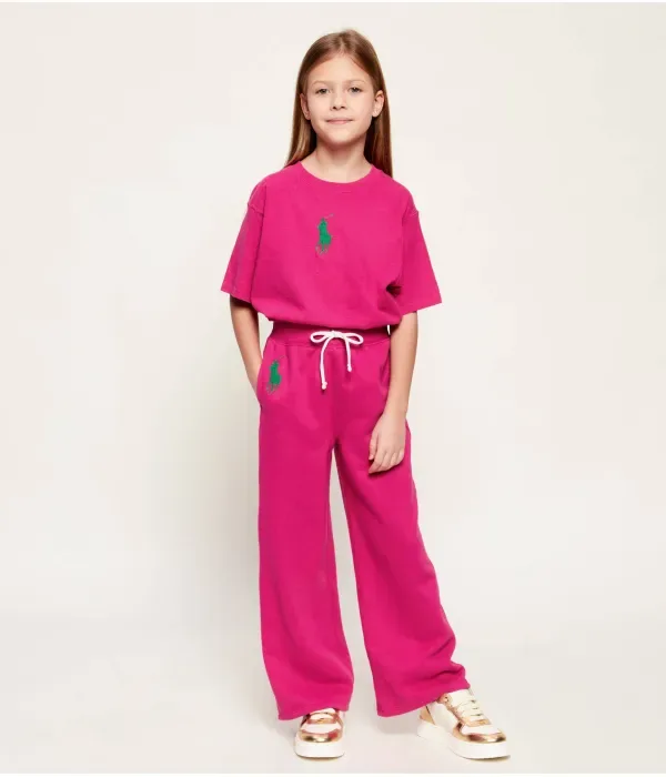 Футболка regular fit Polo Ralph Lauren, розовый — фото 2