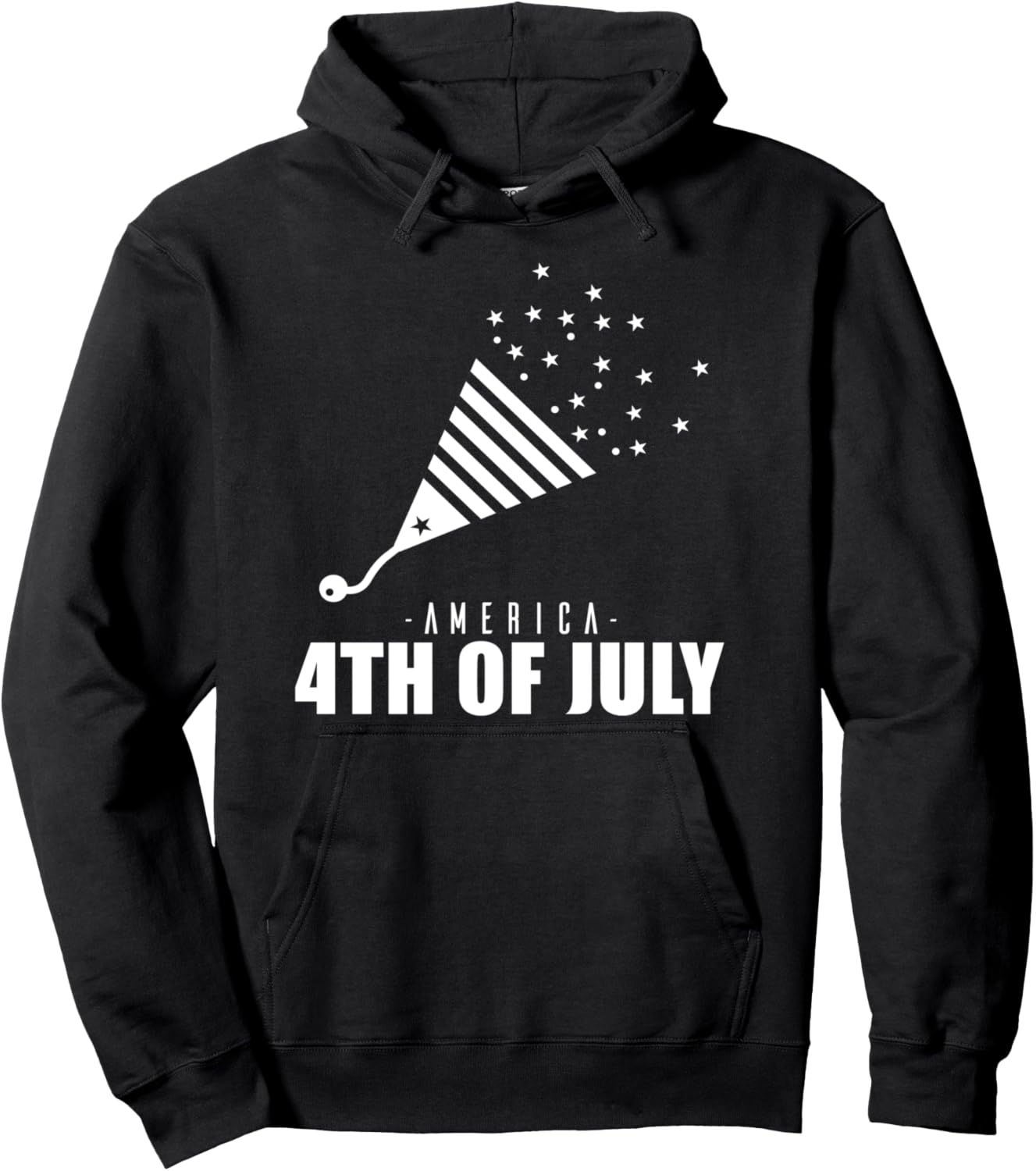 

Забавная американская толстовка ко Дню независимости 4 июля - Худи в американском стиле ко Дню независимости 4 июля America 4Th Of July, черный