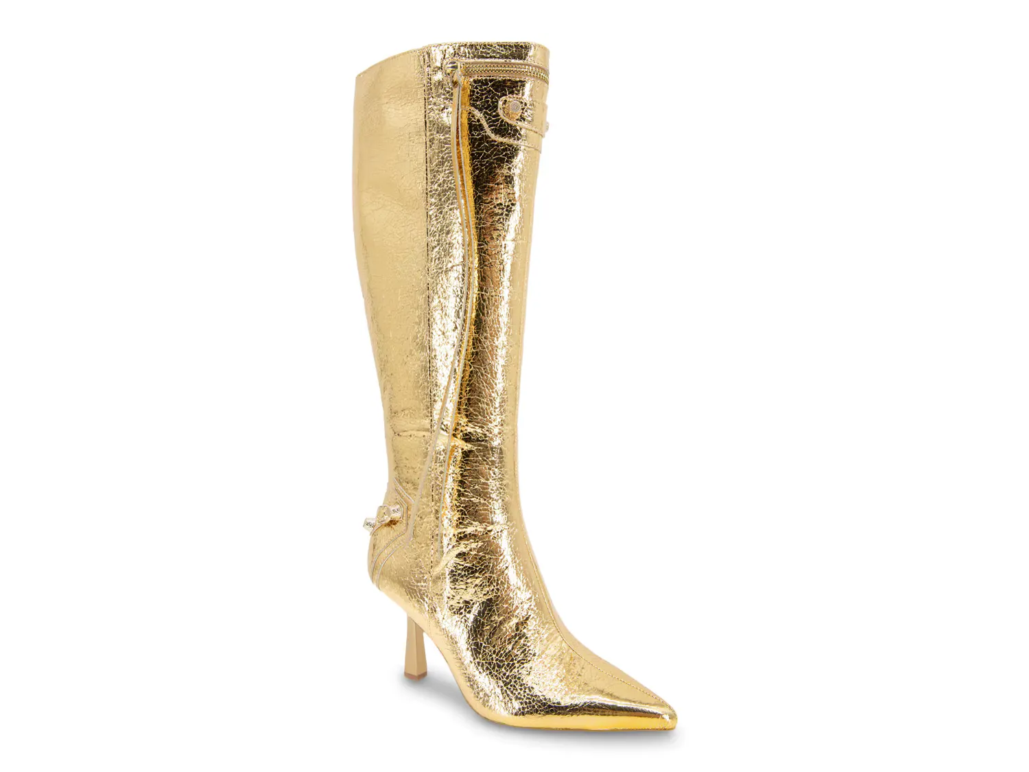 

Сапоги Irina Wide Calf Boot Bcbgeneration, золотой/металлик