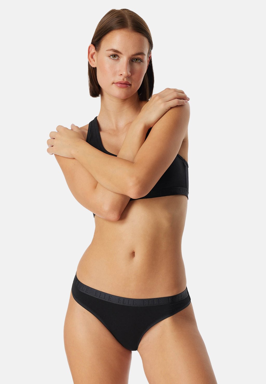 

Стринги 6-PACK SUPER SOFT ELLE, черный