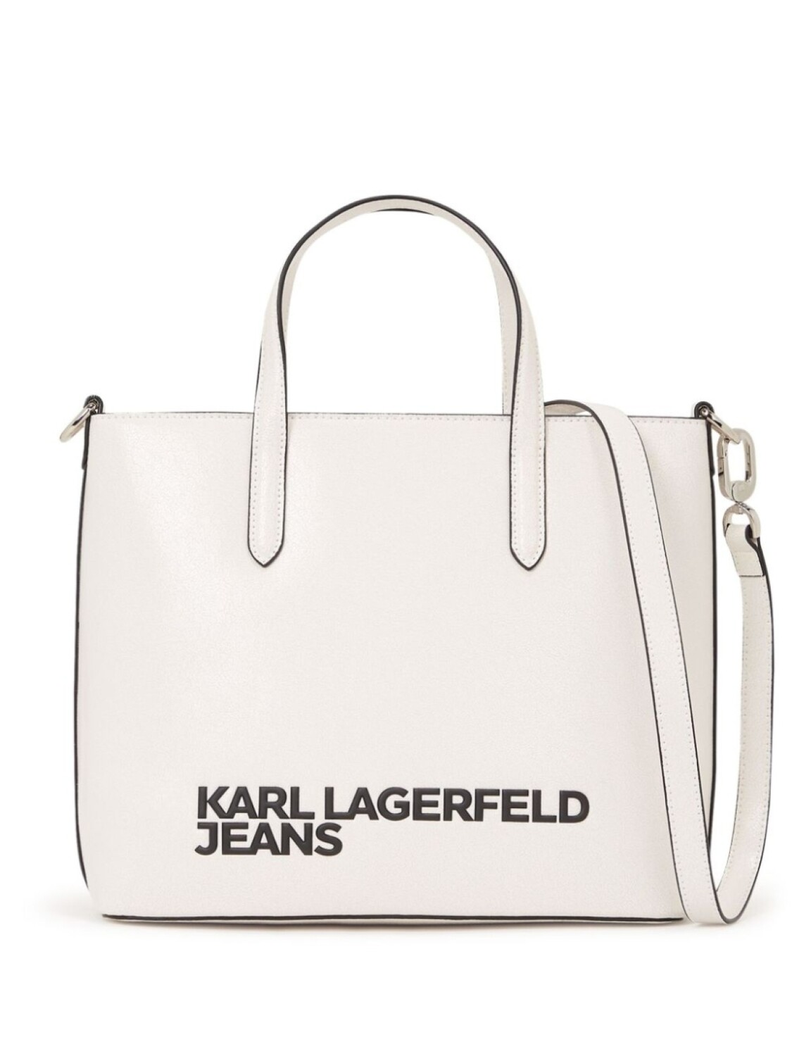 

Karl Lagerfeld Jeans сумка-тоут Logo размера мини, белый