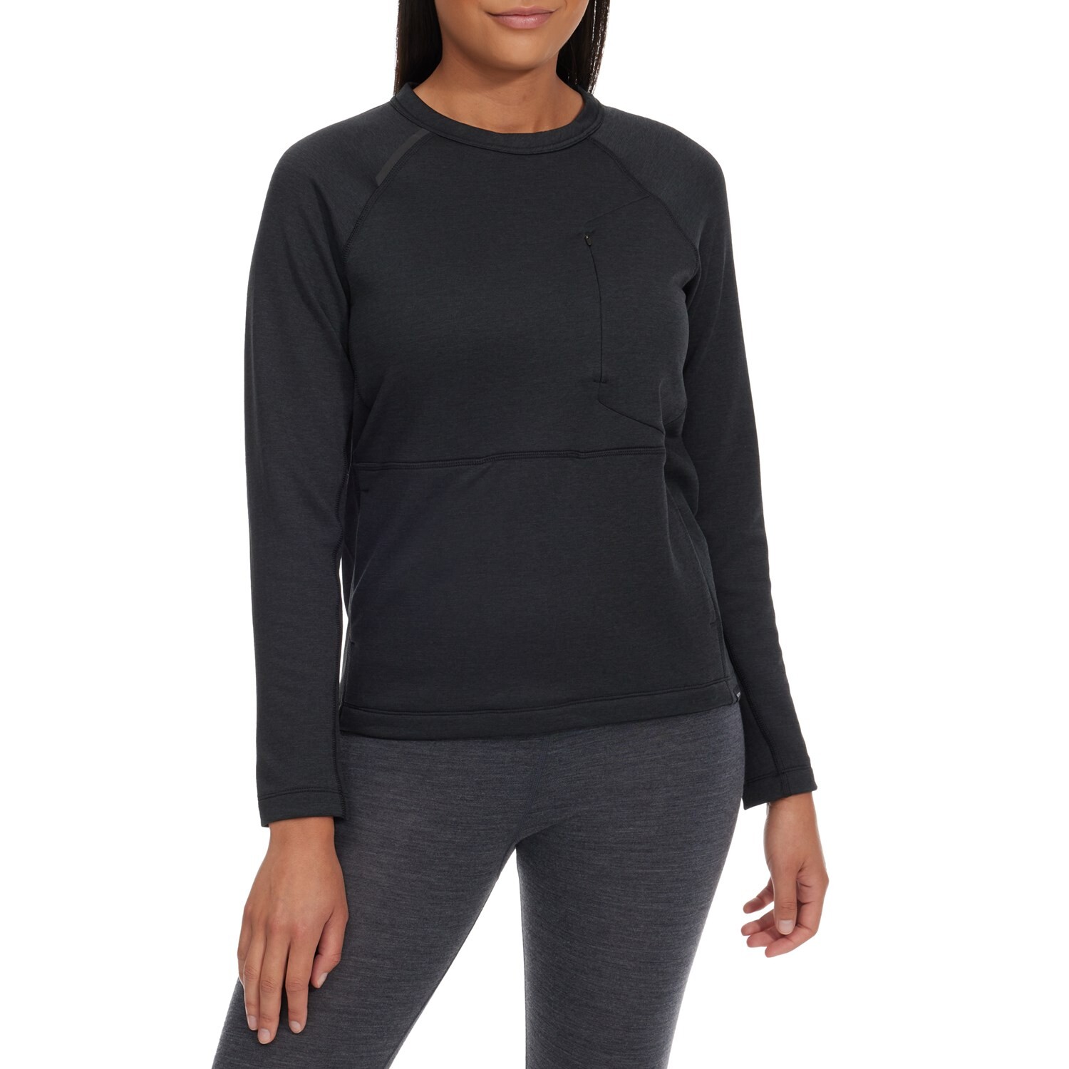 

Толстовка Burton Multipath Grid Crewneck, цвет True Black