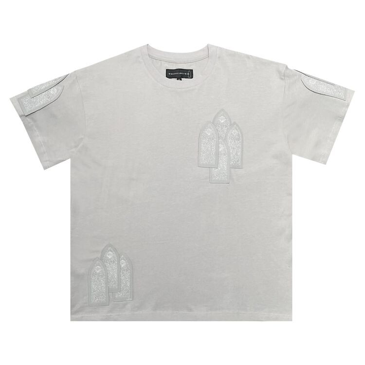 

Футболка Who Decides War Leather Window Tee Vintage Grey, серый