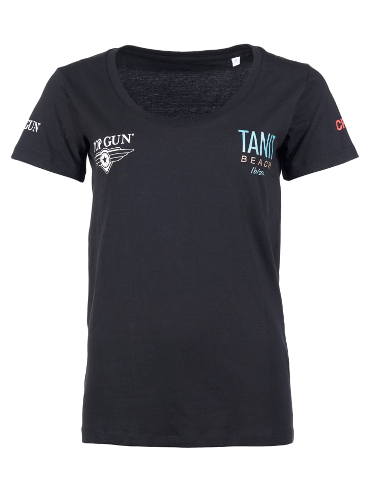 

TOP GUN Футболка NB20123 черного цвета, Черный, TOP GUN Футболка NB20123 черного цвета