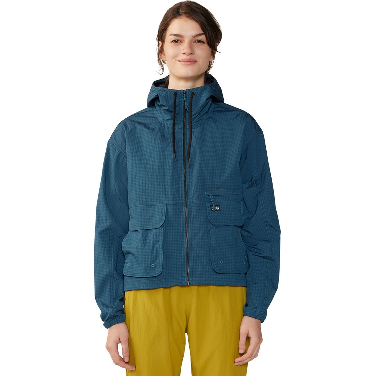

Стридер куртка на молнии Mountain Hardwear, цвет dark caspian